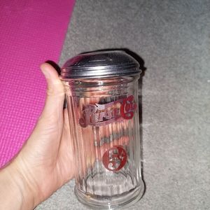 ❤️Vintage Pepsi Cola (glass) Sugar Dispenser
